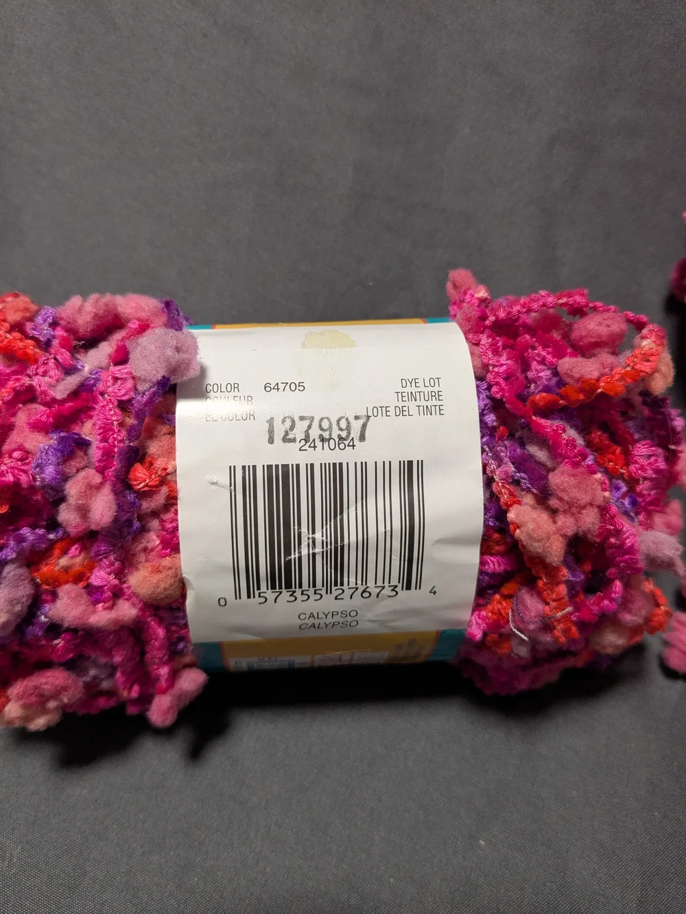 CiCi Pink Multi Pom-Pom Yarn - 3 Pack